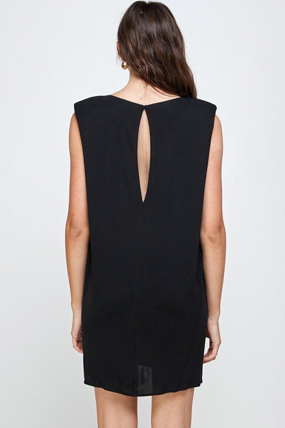 Sleeveless Embellished Neckline Mini Dress | Apparel | Kitchen + Metal