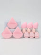 12-Piece Makeup Sponge Set – Loose Powder Puffs, Mini Cushions, Beauty Blenders for All Uses