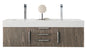 Columbia 59" Double Wall Mount Vanity Cabinet