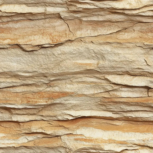Golden Earth Strata Mural