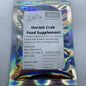 Organic Hermit Crab Food with Quail Egg Shells - Nutritious, Balanced Diet & Calcium-Rich Treats for Hermit Crab Shell Growth - Sustainable, Clean, Hermit Crab Care