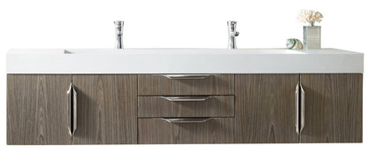 Columbia 72" Double Wall Mount Vanity Cabinet