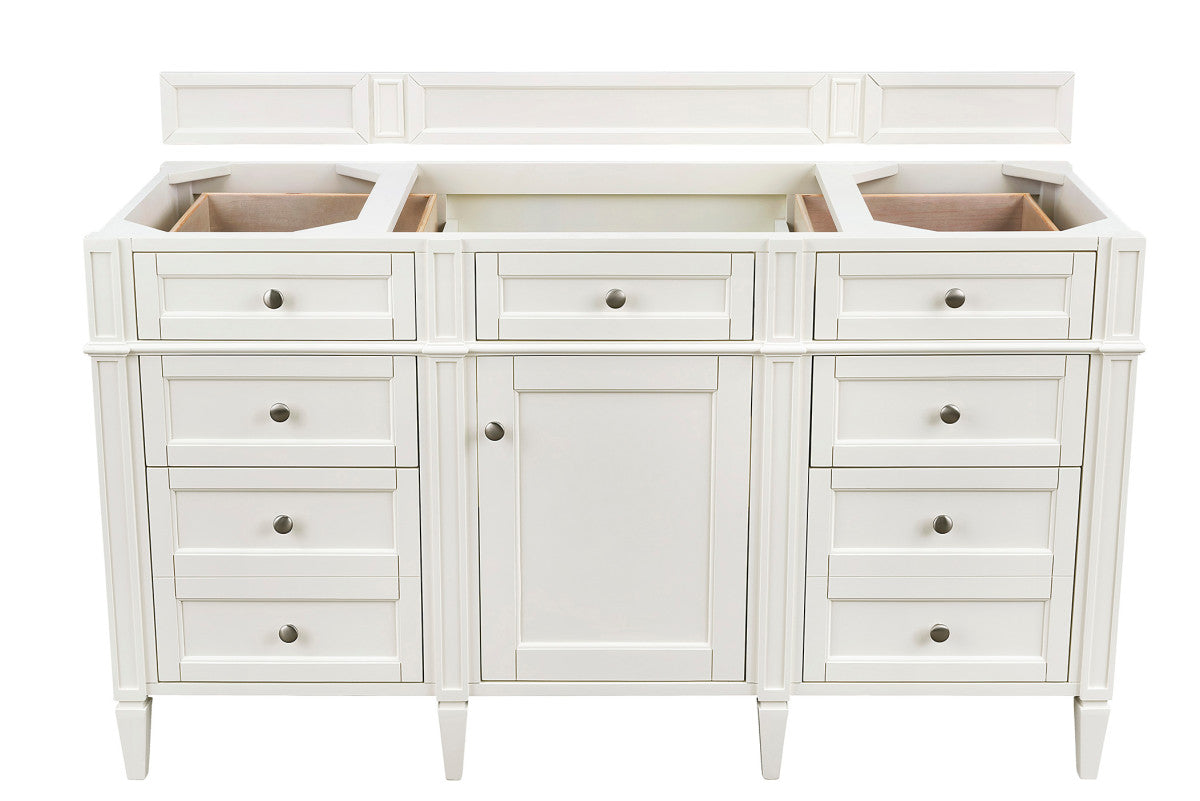 Brittany 60" Single Vanity in Bright White