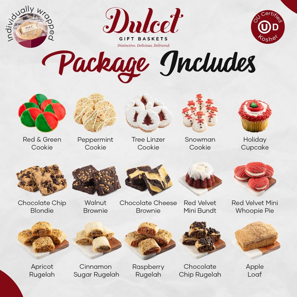 Christmas Deluxe Celebration Gift Basket