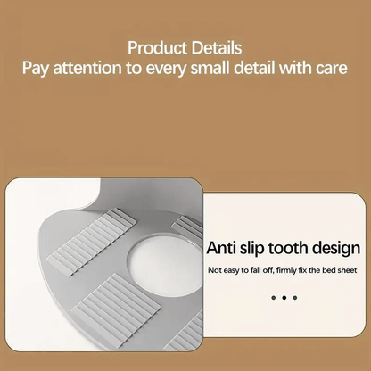 4pcs Bed Sheet Grippers – Non-Slip Mattress Clips & Fasteners