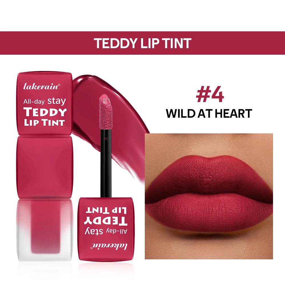 Teddy Tint PlushKiss – All-Day Velvet Lip Glam