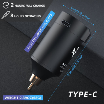 WP3 High-Performance Tattoo Battery