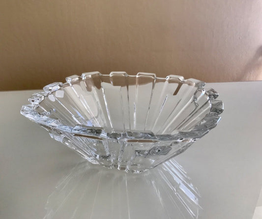 BOLERO White Crystal Bowl | Kitchen + Metal