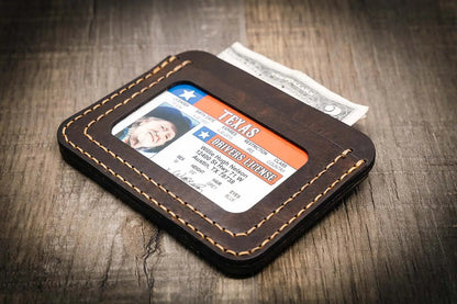 Mansfield Minimalist Wallet - Walnut Brown
