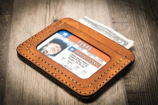 Mansfield Minimalist Wallet - Chestnut Brown