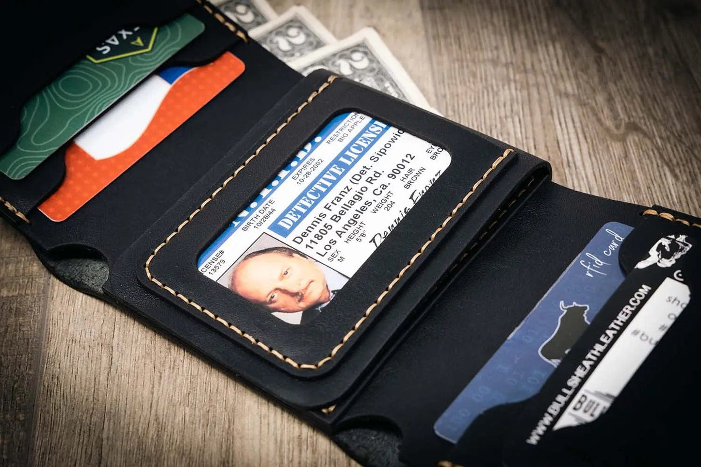 Badge Trifold Wallet