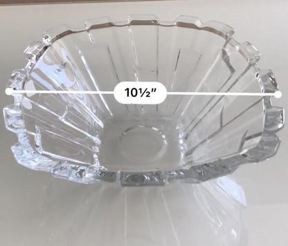 BOLERO White Crystal Bowl | Kitchen + Metal