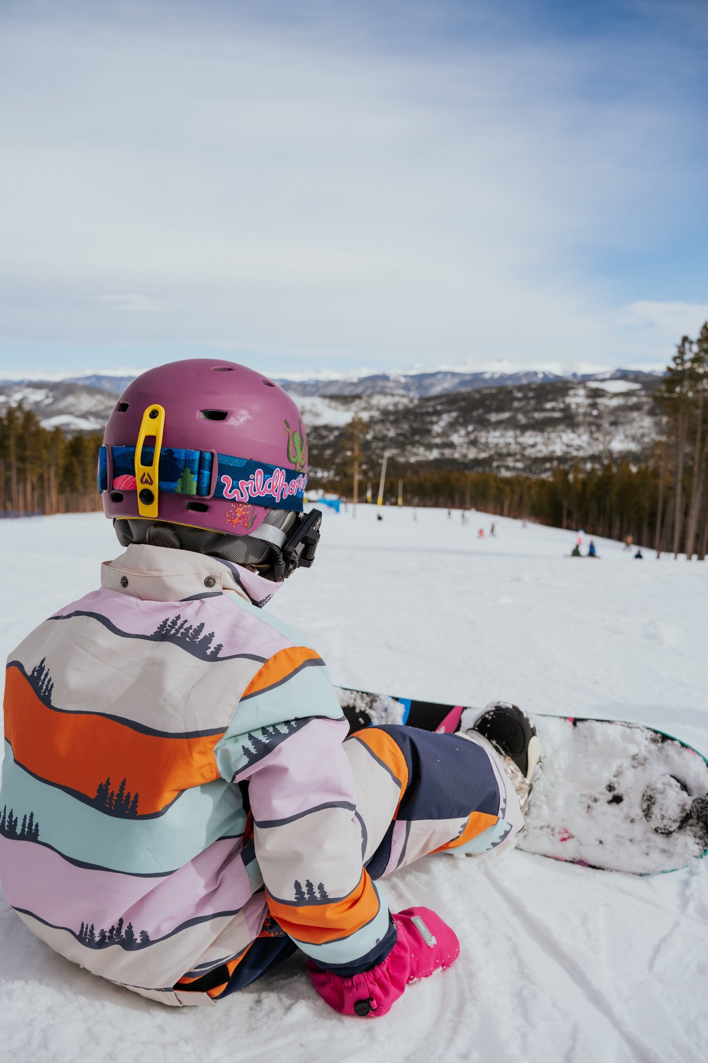 Preorder Colorful Hills Kids Waterproof Snowsuit - Winter Skiing & Snow Play | Keep the Littles Wild