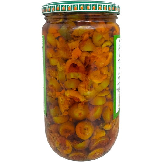 Gourmet Mediterranean Olive Salad with Alahlam Green Olives - Premium Quality by ALBASHA Store