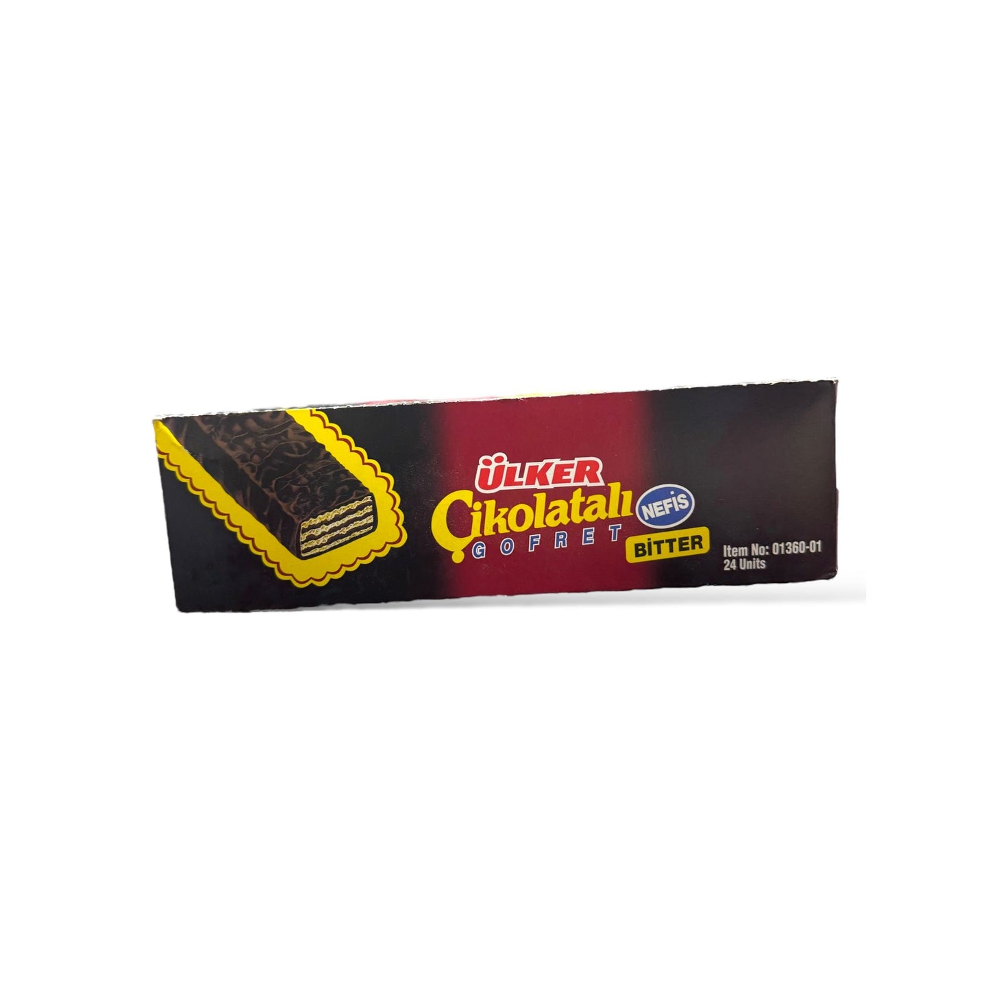 UlkER 3-Layer Chocolate Wafer Bars - Perfectly Crunchy Snack with Rich Cocoa Flavor