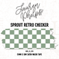 Sprout Retro Checker 15mm washi