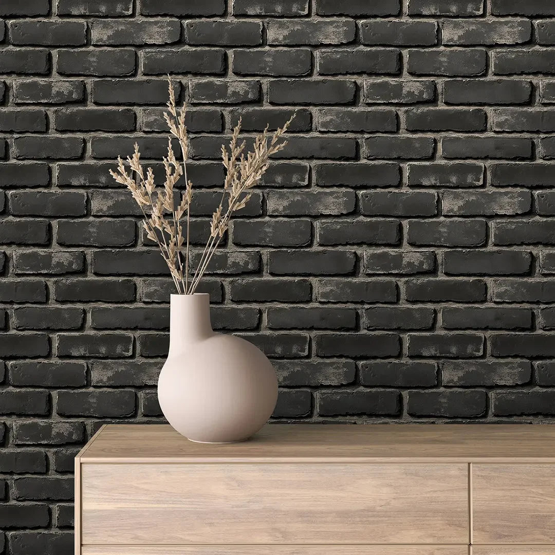 Soho Charcoal Brick Wall