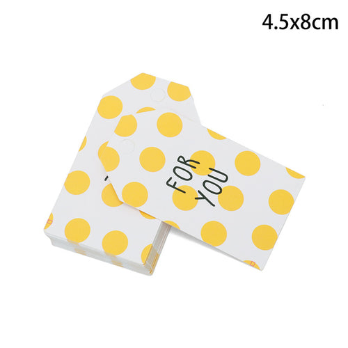 50pcs Paper Tags DIY Craft Label Luggage Party