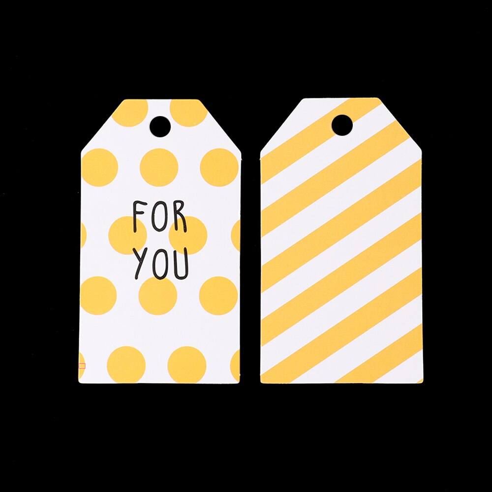 50pcs Paper Tags DIY Craft Label Luggage Party