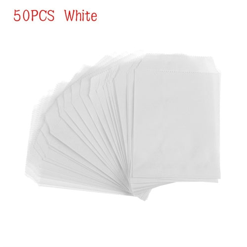 50pcs/pack 15CM*10CM Wave Dot Kraft Paper Candy | Gift Shop + Gift Wrapping | Craft Making | Under $100 | Kitchen + Metal