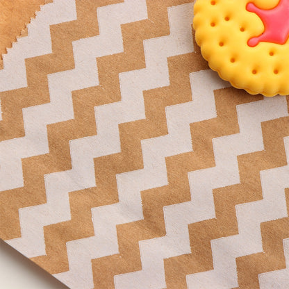 50pcs/pack 15CM*10CM Wave Dot Kraft Paper Candy | Gift Shop + Gift Wrapping | Craft Making | Under $100 | Kitchen + Metal