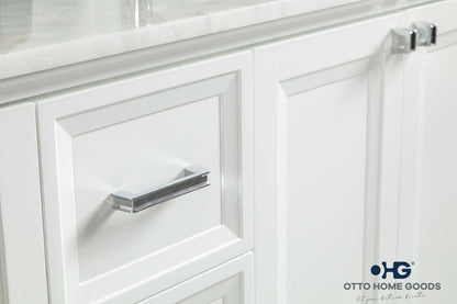 Isabel 60" White Double Bowls Bathroom Cabinet