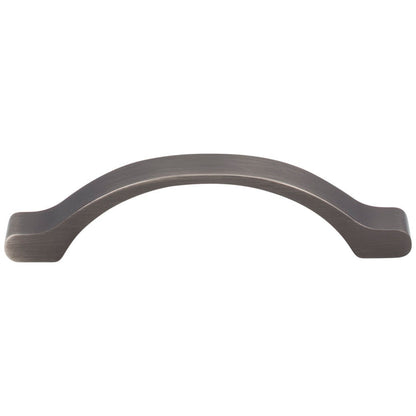 3" Center-to-Center Satin Nickel Arched Seaver Cabinet Pull