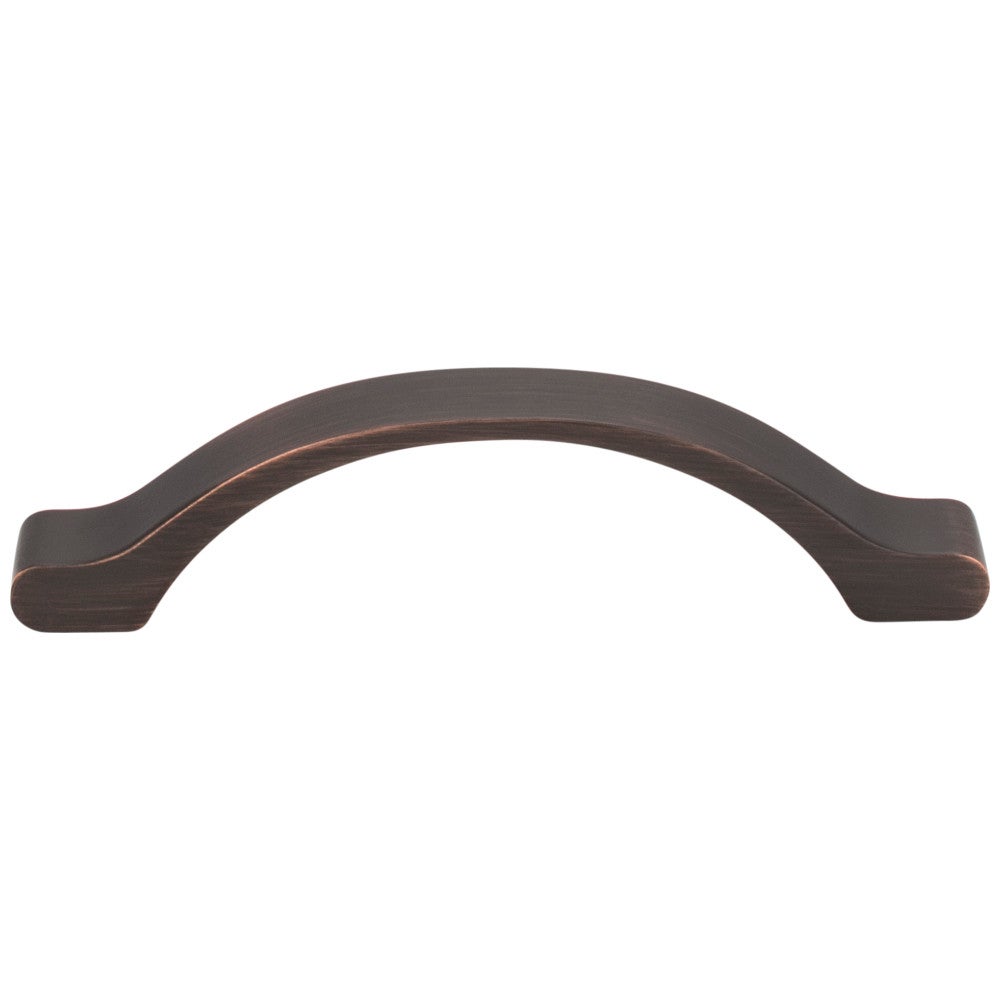 3" Center-to-Center Satin Nickel Arched Seaver Cabinet Pull