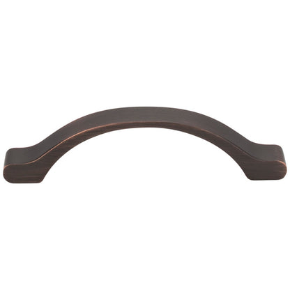 3" Center-to-Center Satin Nickel Arched Seaver Cabinet Pull