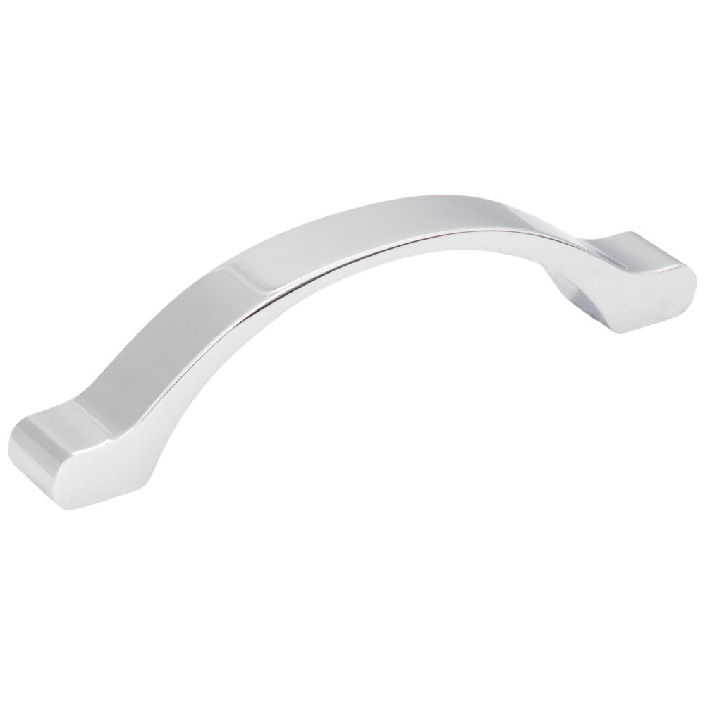 3" Center-to-Center Satin Nickel Arched Seaver Cabinet Pull