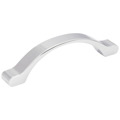 3" Center-to-Center Satin Nickel Arched Seaver Cabinet Pull