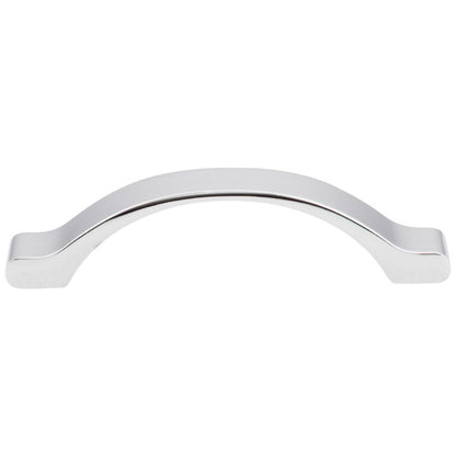 3" Center-to-Center Satin Nickel Arched Seaver Cabinet Pull