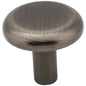 1-1/4" Diameter Satin Nickel Round Seaver Cabinet Knob