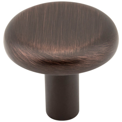 1-1/4" Diameter Satin Nickel Round Seaver Cabinet Knob