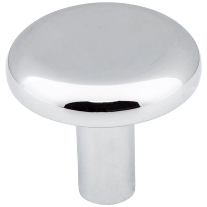 1-1/4" Diameter Satin Nickel Round Seaver Cabinet Knob