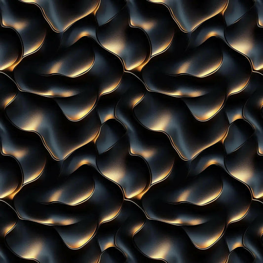 Molten Noir Gilded Contours