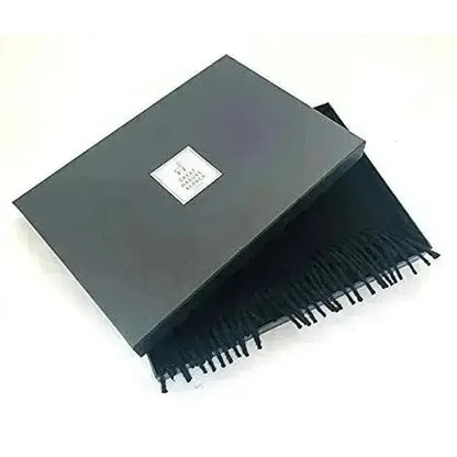 Great Natural Alpaca 100% baby alpaca scarf black color