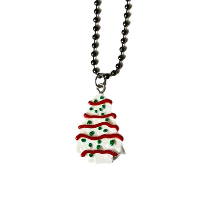 Christmas Cake Charm - Tumbler Handle Charm