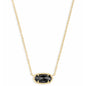 Kendra Scott Elisa Pendant Necklace - 14k Gold Plated Delicate Fashion Jewelry for Women