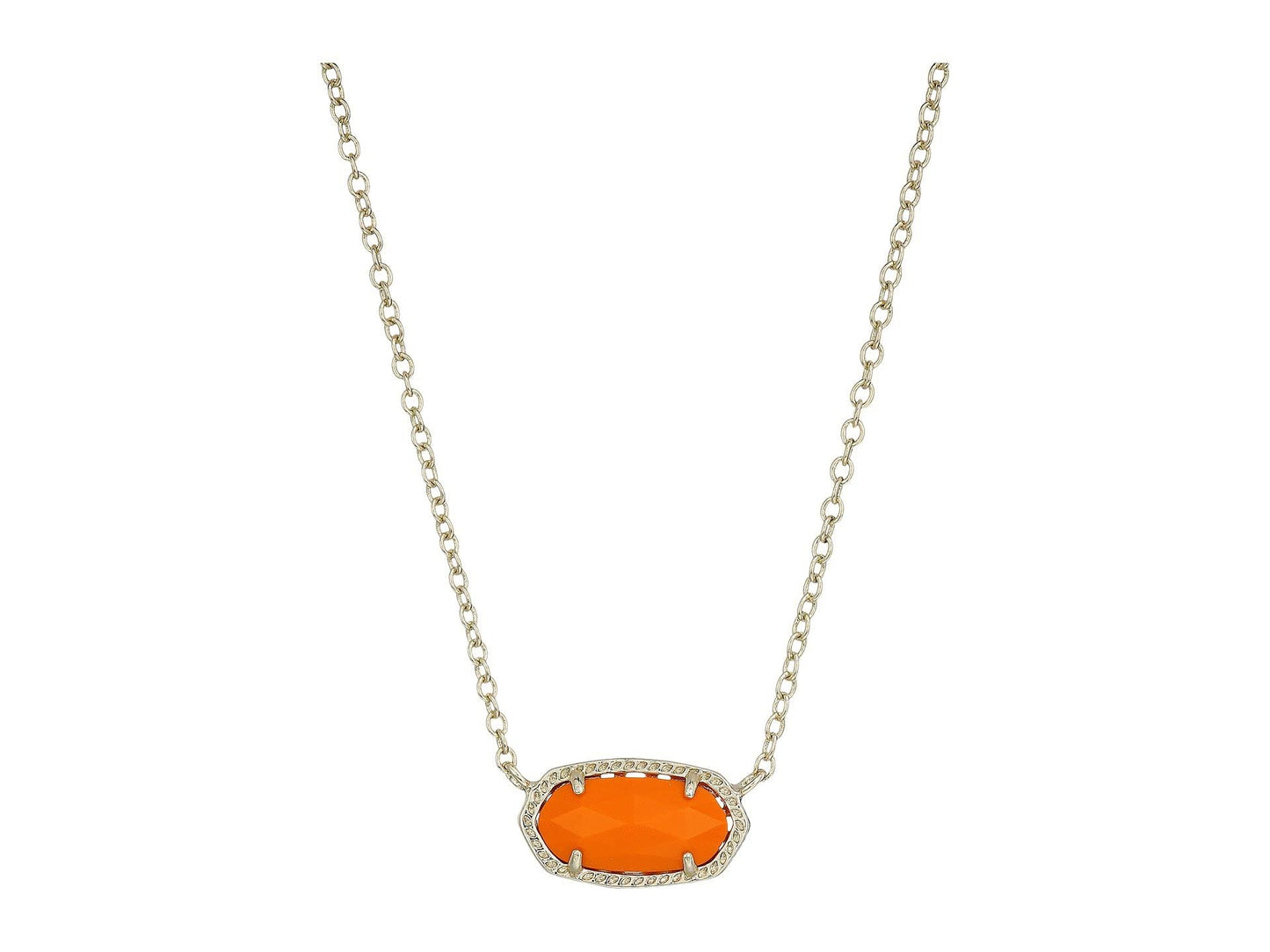 Kendra Scott Elisa Pendant Necklace - 14k Gold Plated Delicate Fashion Jewelry for Women