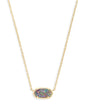 Kendra Scott Elisa Pendant Necklace - 14k Gold Plated Delicate Fashion Jewelry for Women