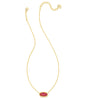 Kendra Scott Elisa Pendant Necklace - 14k Gold Plated Delicate Fashion Jewelry for Women