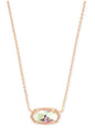 Kendra Scott Elisa Pendant Necklace - 14k Gold Plated Delicate Fashion Jewelry for Women