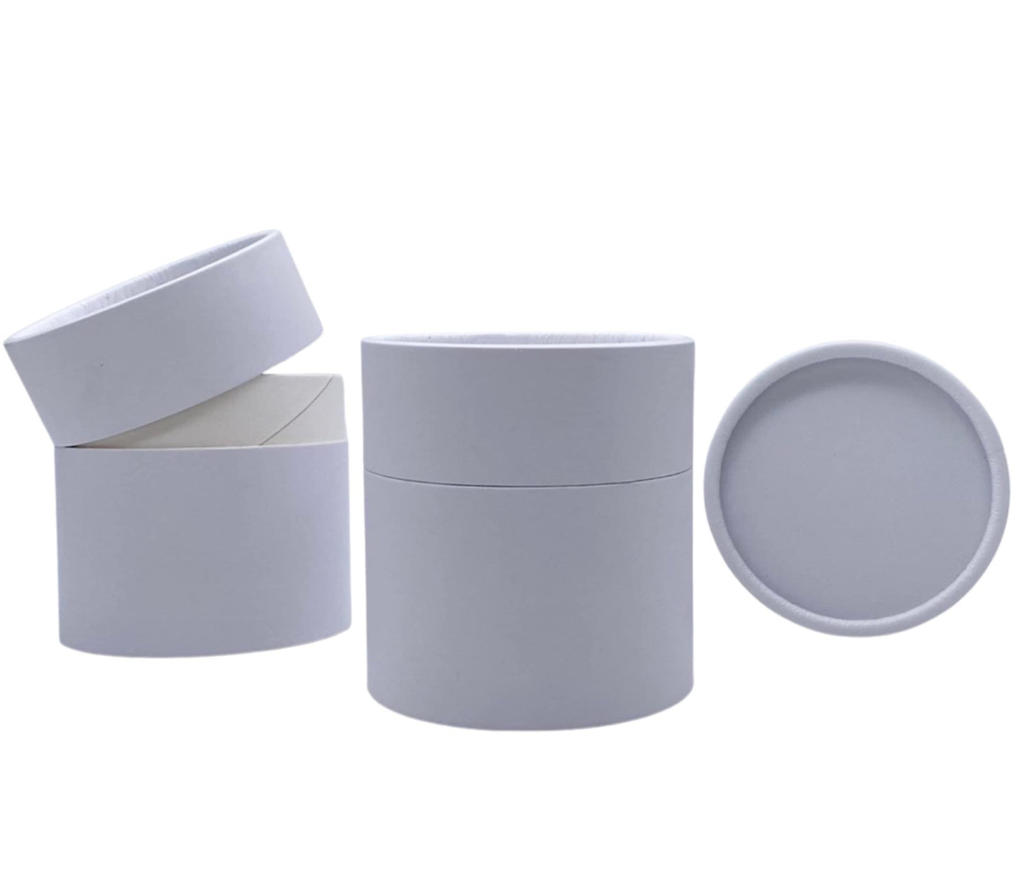 5 ounce / 140 g Coated White Paper Jars