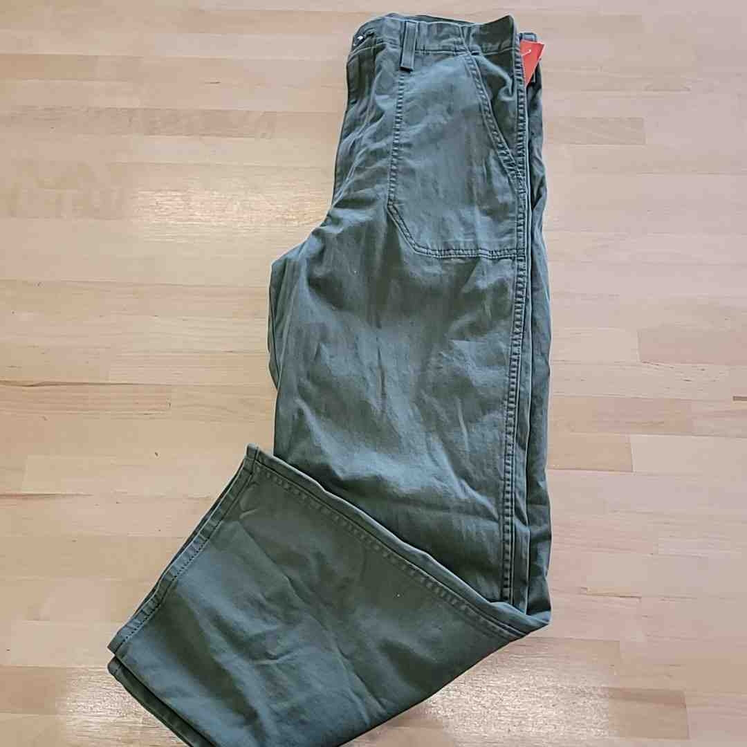 Levi Size 30 Green Surplus Straight Jeans  Pants
