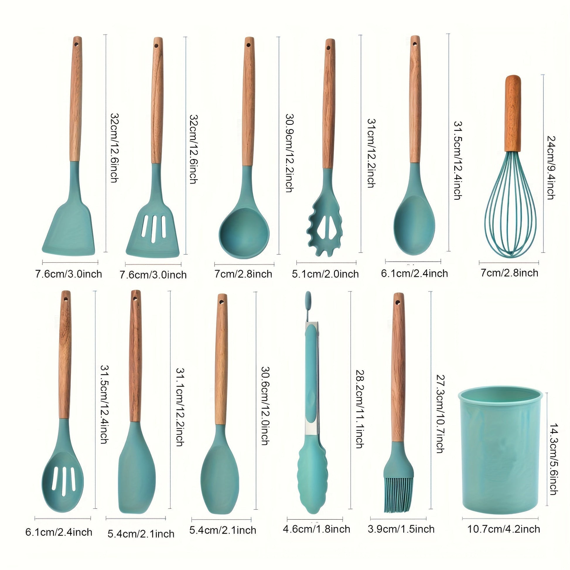 teal spatulas 12 pack