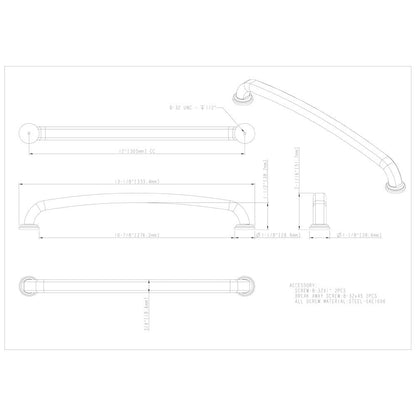 96 mm Center-to-Center Satin Nickel Bremen 1 Cabinet Pull