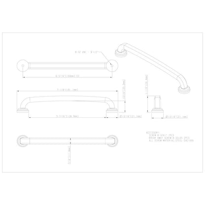 96 mm Center-to-Center Satin Nickel Bremen 1 Cabinet Pull