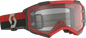 SCOTT Fury Goggle - Red/Black - Clear Works 274514-1018113