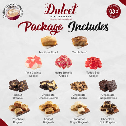 Gourmet Valentines Tea Bread,  Arrangement